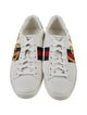 Gucci Sylvie Web Accent Leather Sneakers
