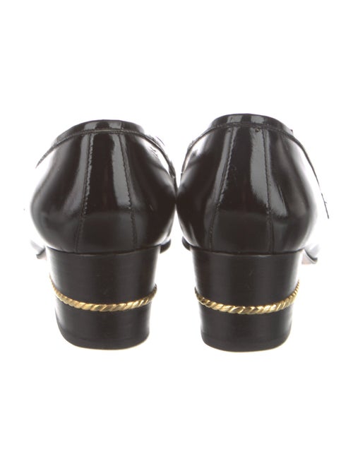 Gucci Horsebit Accent Leather Pumps
