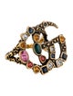 Gucci Crystal GG Marmont Ring