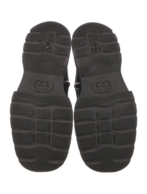 Gucci Dionysus Accent Leather Combat Boots