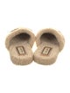 Gucci Shearling Printed Mules