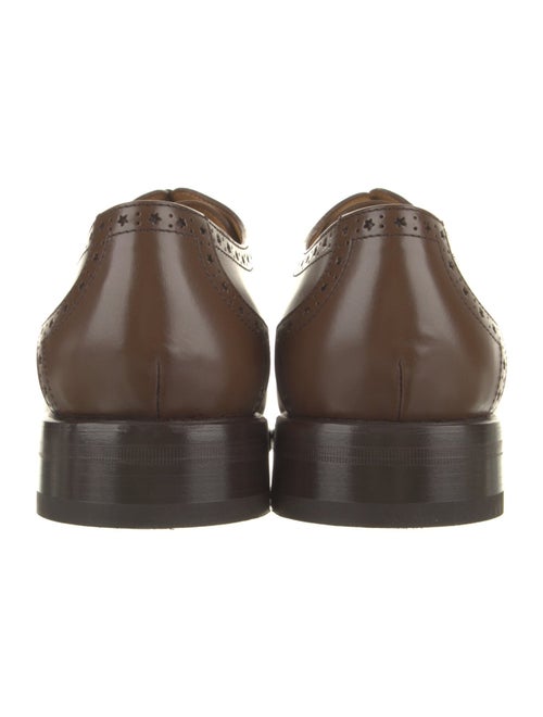 Gucci Interlocking G Logo Leather Brogues