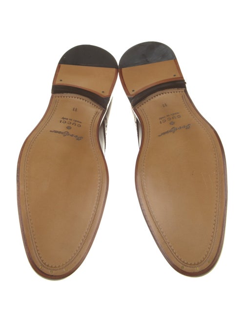 Gucci Interlocking G Logo Leather Brogues
