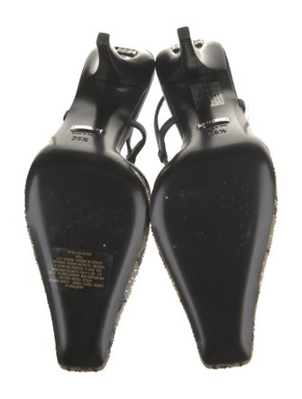 Gucci GG Canvas Canvas Slingback Pumps