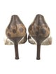 Gucci Snakeskin Animal Print Pumps