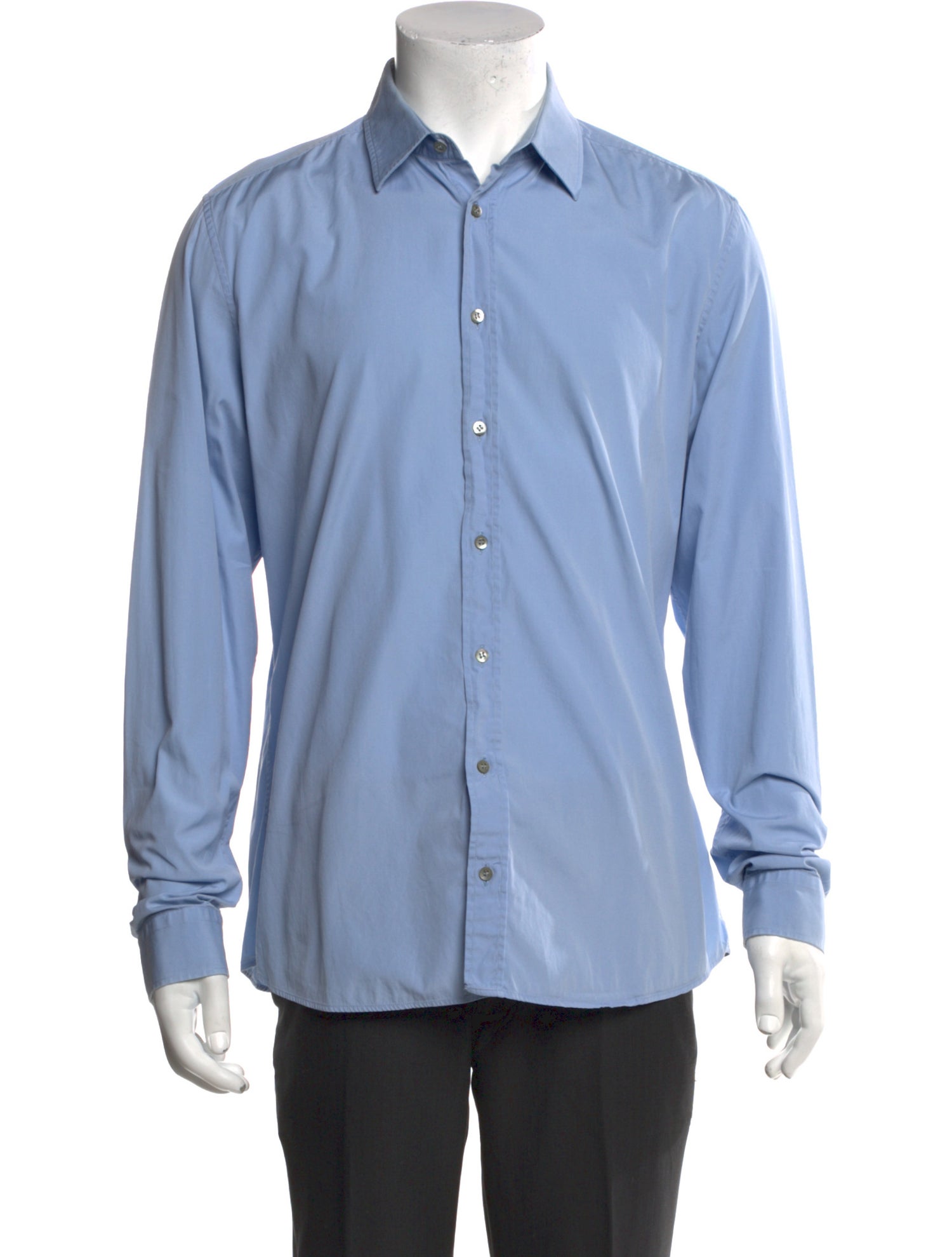 Gucci Vintage Long Sleeve Dress Shirt