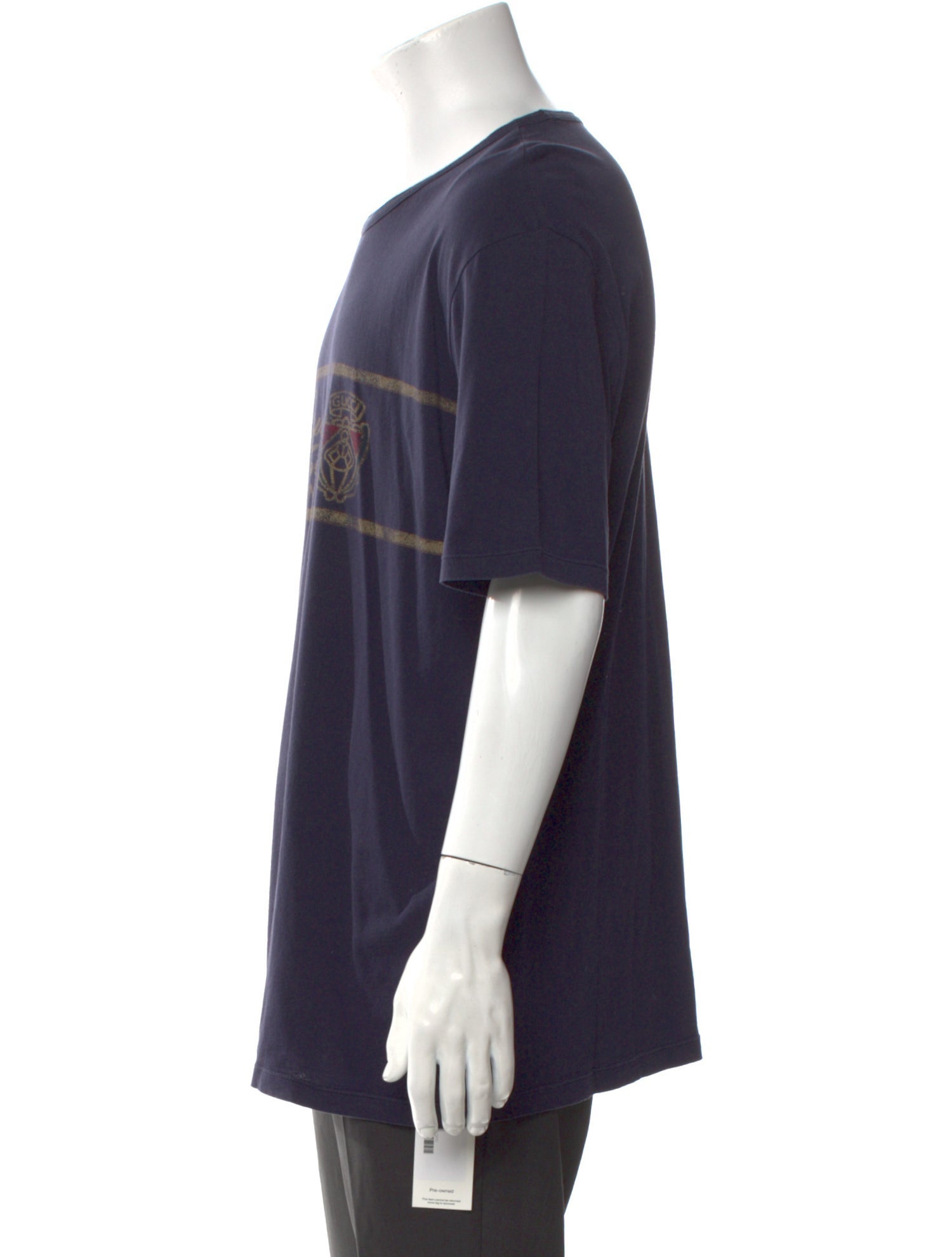 Gucci Web Accent Crew Neck T-Shirt