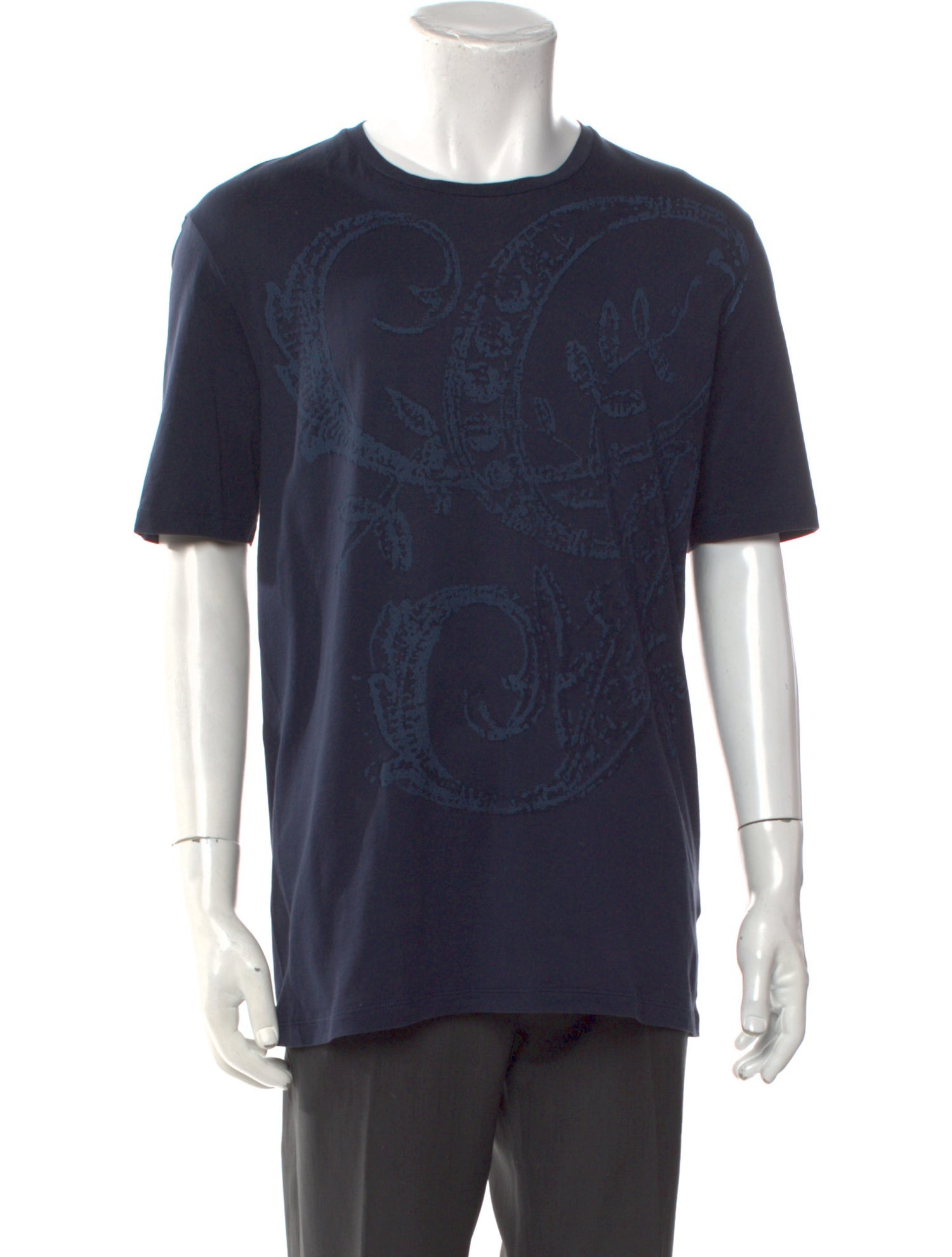 Gucci Printed Crew Neck T-Shirt