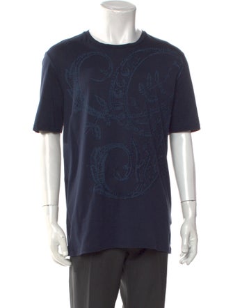 Gucci Printed Crew Neck T-Shirt