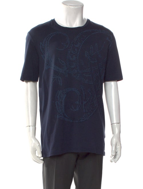 Gucci Printed Crew Neck T-Shirt