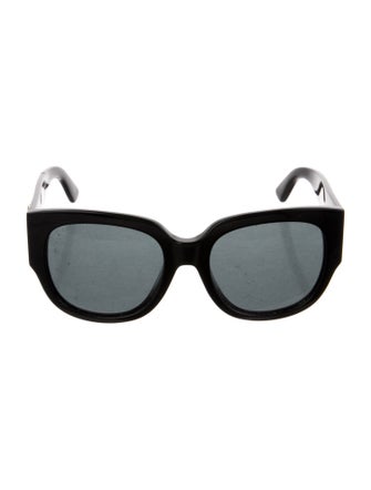Gucci Interlocking G Logo Square Sunglasses