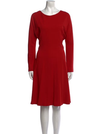 Gucci Scoop Neck Knee-Length Dress