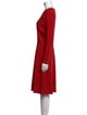 Gucci Scoop Neck Knee-Length Dress