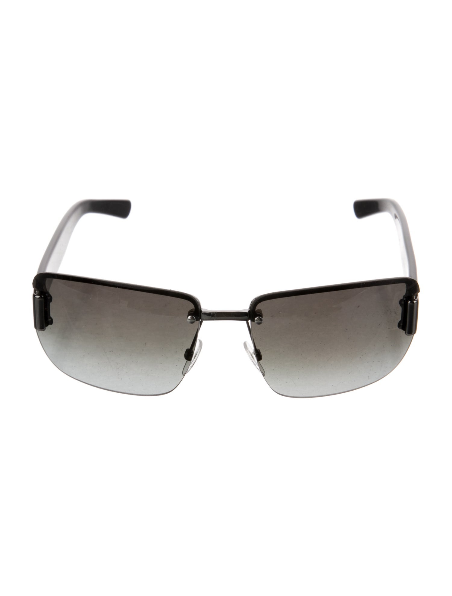 Gucci Web Accent Square Sunglasses