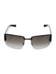 Gucci Web Accent Square Sunglasses