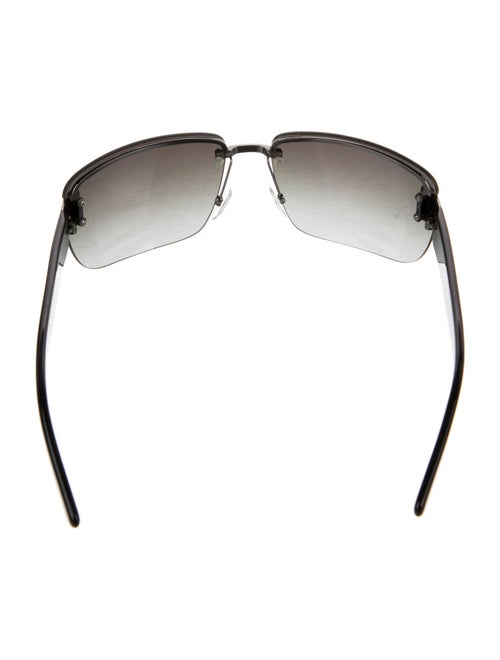Gucci Web Accent Square Sunglasses