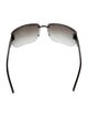 Gucci Web Accent Square Sunglasses