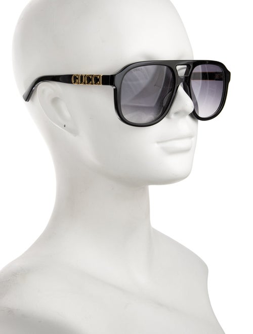 Gucci Square Gradient Sunglasses