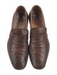 Gucci Interlocking G Logo Leather Loafers