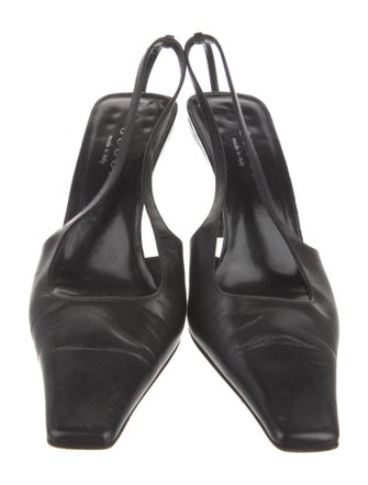 Gucci Leather Slingback Pumps