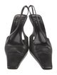 Gucci Leather Slingback Pumps