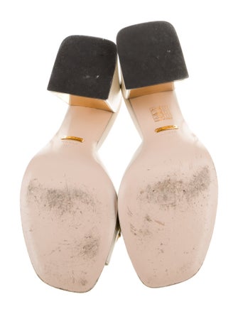 Gucci 1955 Horsebit Accent Leather Slides