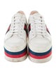 Gucci Sylvie Web Accent Leather Sneakers