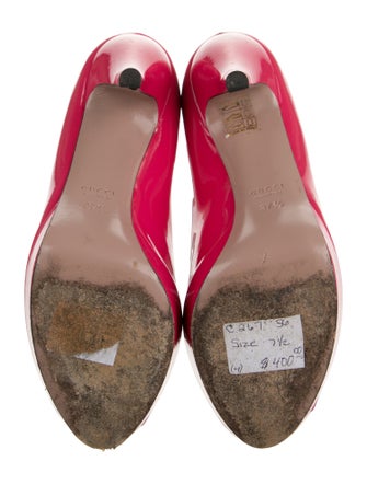 Gucci Patent Leather Pumps
