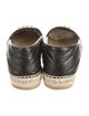 Gucci Double G Logo Leather Espadrilles