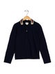 Gucci Boys' Solid Long Sleeve Polo