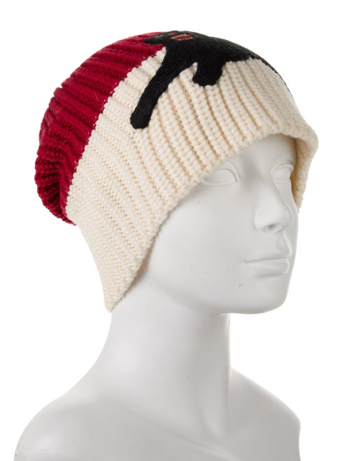 Gucci Sylvie Panther Wool Beanie