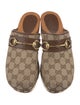 Gucci GG Canvas Canvas Mules