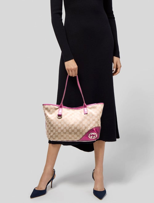 Gucci GG Canvas New Britt Medium