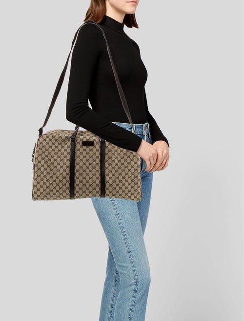 Gucci GG Canvas Boston