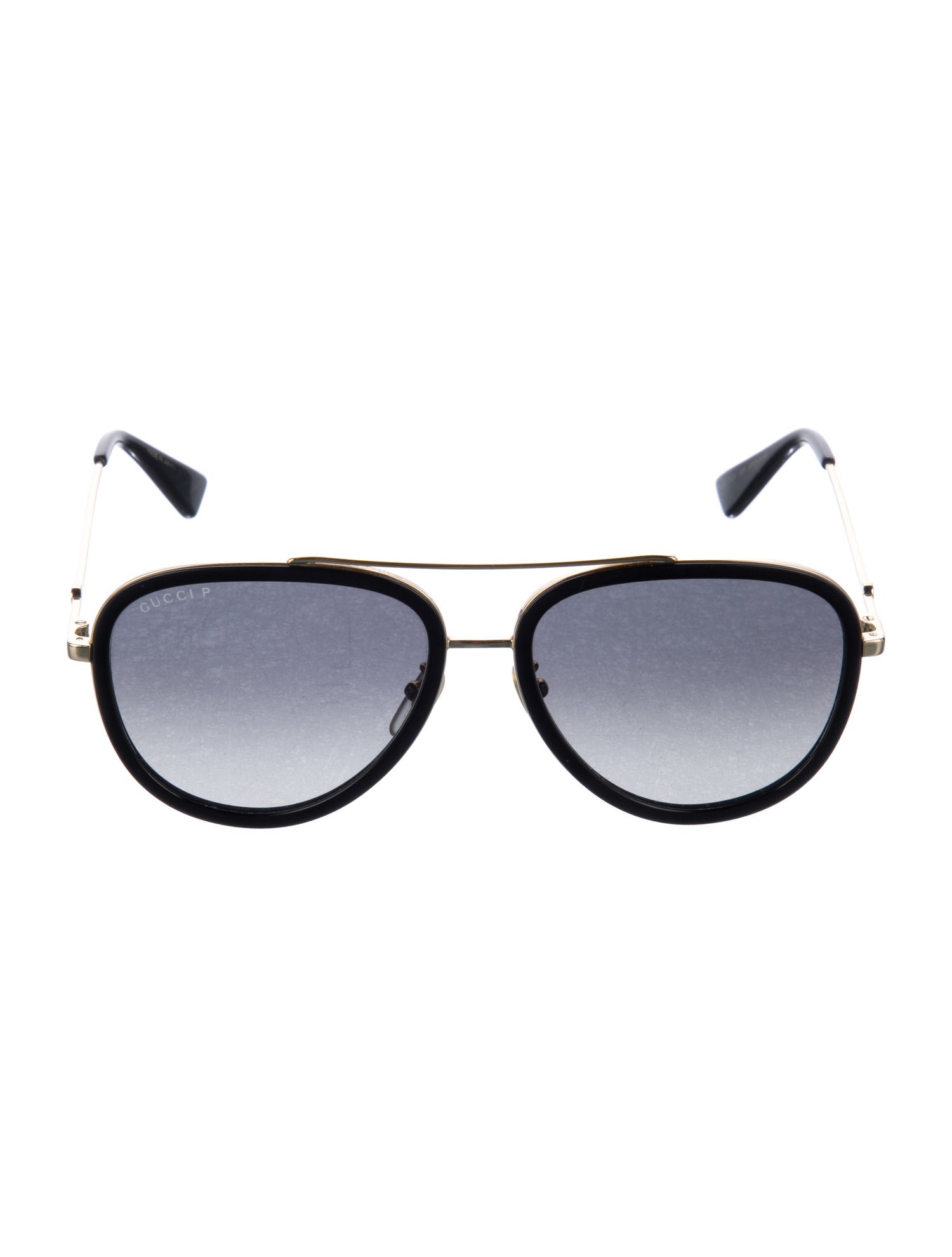 Gucci Interlocking G Logo Aviator Sunglasses
