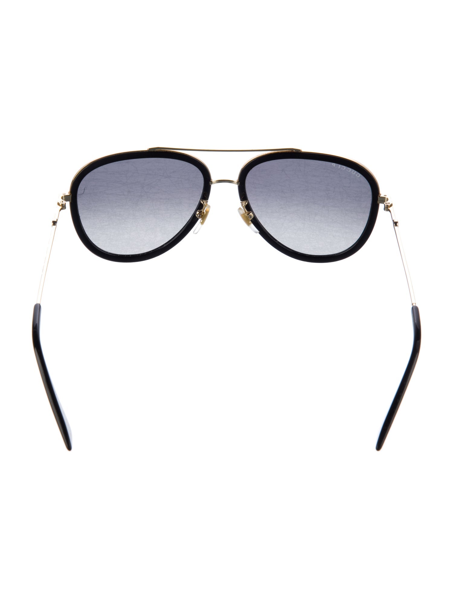 Gucci Interlocking G Logo Aviator Sunglasses