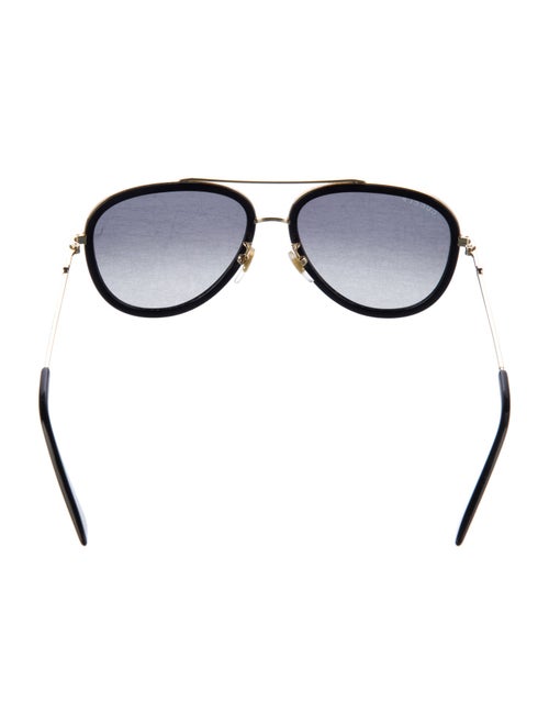 Gucci Interlocking G Logo Aviator Sunglasses