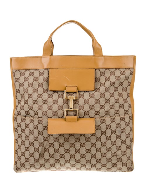 Gucci GG Canvas Top Handle Bag