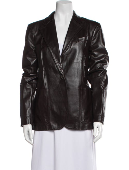 Gucci Leather Blazer
