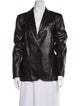 Gucci Leather Blazer