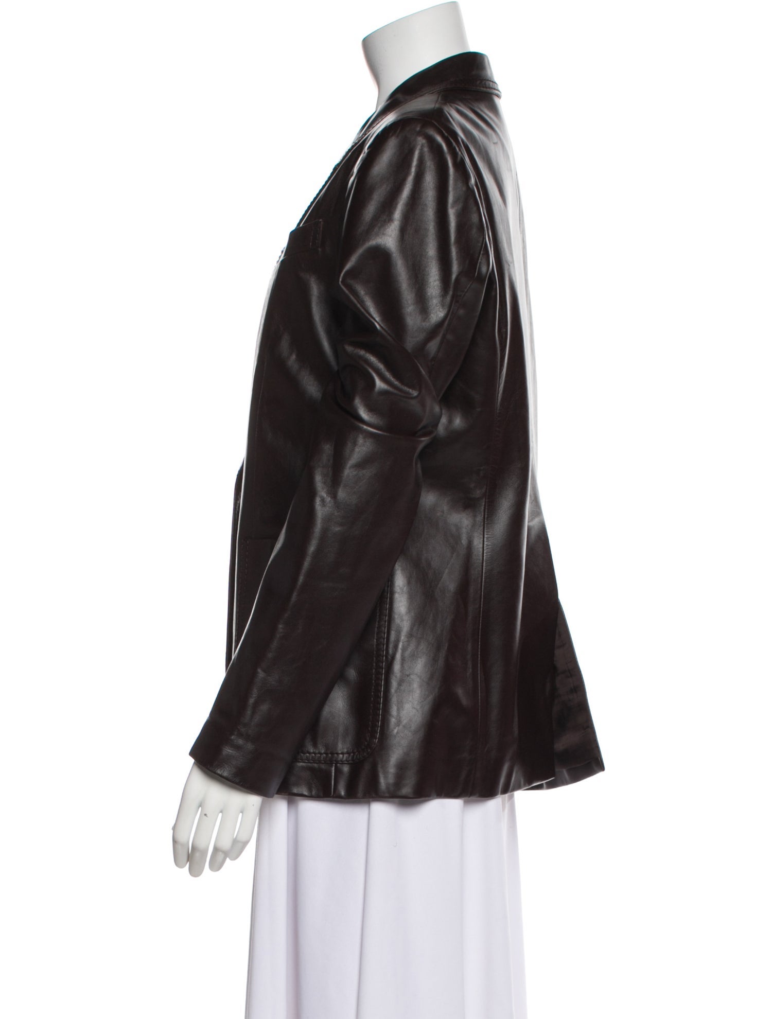 Gucci Leather Blazer