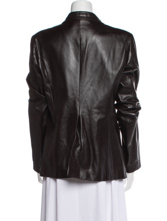 Gucci Leather Blazer