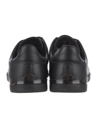 Gucci Interlocking G Logo Leather Sneakers