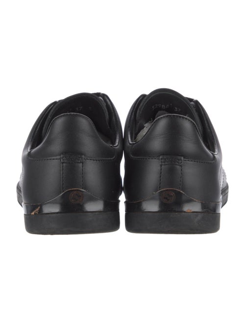 Gucci Interlocking G Logo Leather Sneakers