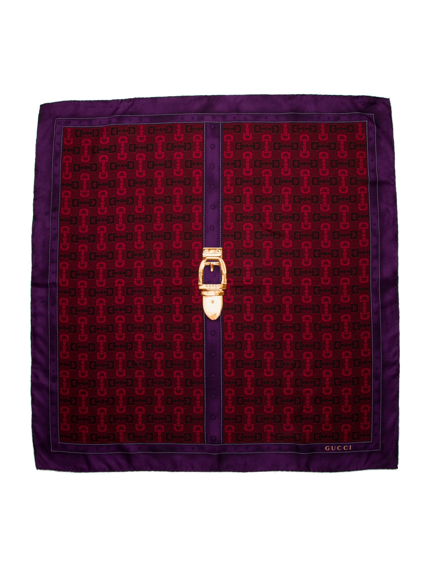 Gucci Silk Printed Scarf