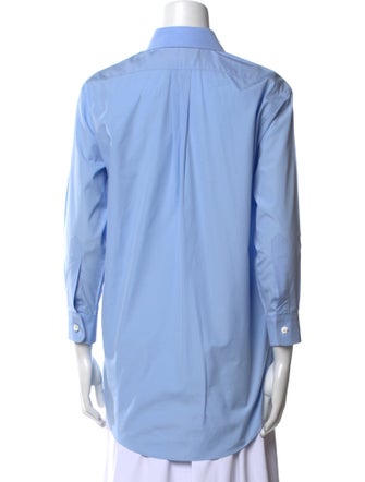 Gucci Long Sleeve Button-Up Top