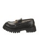 Gucci Horsebit Accent Leather Loafers