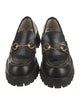 Gucci Horsebit Accent Leather Loafers