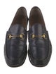 Gucci Horsebit Accent Leather Dress Loafers