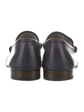 Gucci Horsebit Accent Leather Dress Loafers